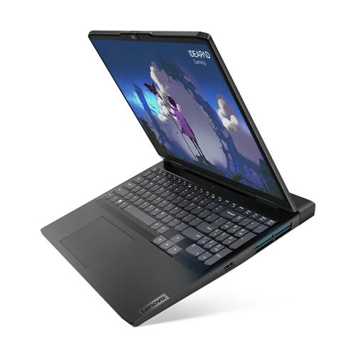 Lenovo IdeaPad Gaming 3 Intel Core i5 i5-12450H Computer portatile 40,6 cm (16) WUXGA DDR4-SDRAM SSD NVIDIA GeForce RTX 3050 Ti Wi-Fi 6 (802.11ax) Windows 11 Home Grigio