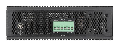 12-PORT L2 INDUSTRIAL SWITCH SMART MANAGED GIGABIT POE