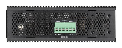 12-PORT L2 INDUSTRIAL SWITCH SMART MANAGED GIGABIT POE