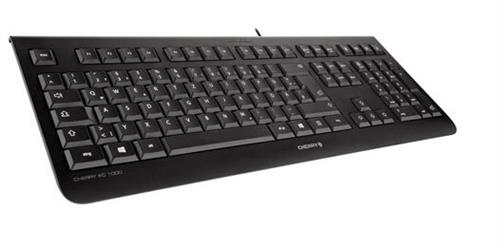 CHERRY KC 1000 tastiera Universale USB AZERTY Belga Nero