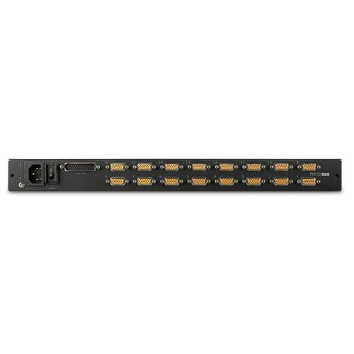 17 RACK LCD CONSIOLE 16 PORT INTEGRATED ANALOG KVM SWITCH