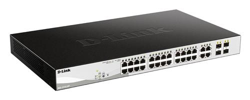 24-PORT GIGABIT POE SMART MANAGED SWITCH WITH 4 SFP