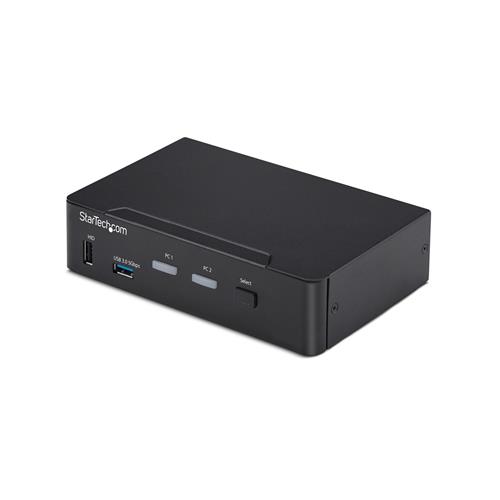 2-PORT DISPLAYPORT KVM SWITCH 4K 60HZ USB 3.0 EDID MANAGEMENT