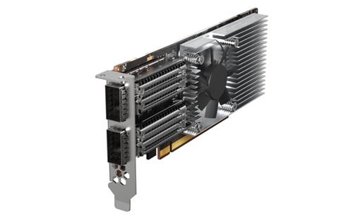 2PORT QSFP28 100GBE NW EXP CARD LOWPROFILE FORMFACT PCIEGEN4X16