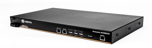 48-PORT ACS8000 CONSOLE SYSTEM W DUAL DC POWERSANALOG MODEM