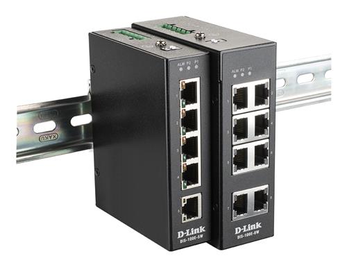 5 PORT UNMANAGED SWITCH W/5X10/100 BASET(X) PORTS