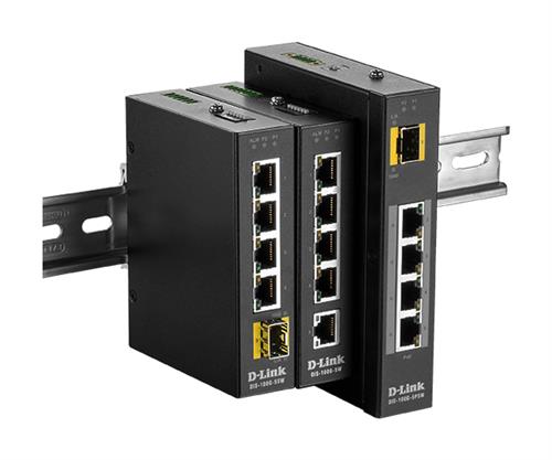 5 PORT UNMANAGED SWITCH WITH 5X10/100/1000BASET(X) PORTS