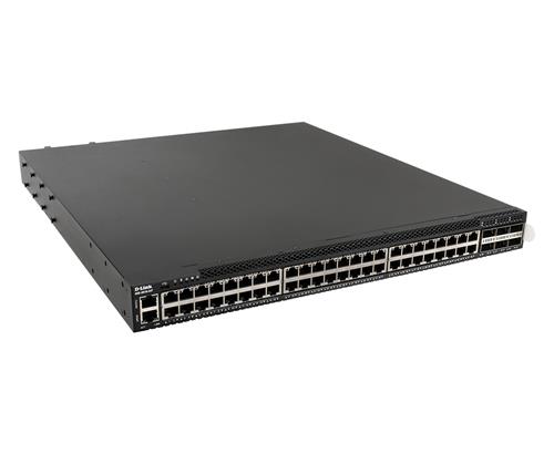 54-PORTS L3 10G MANAGED SWITCH STACKABLE 48 RJ-45 6 QSFP+