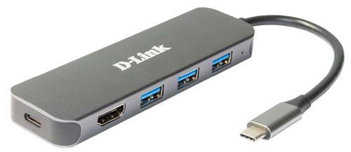 5-IN-1 USB-C HUB DOCKING STATION 3 X USB 3.0 - 1 X HDMI -