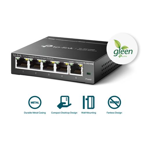 5-PORT GIGABIT EASY SMART SWITCH