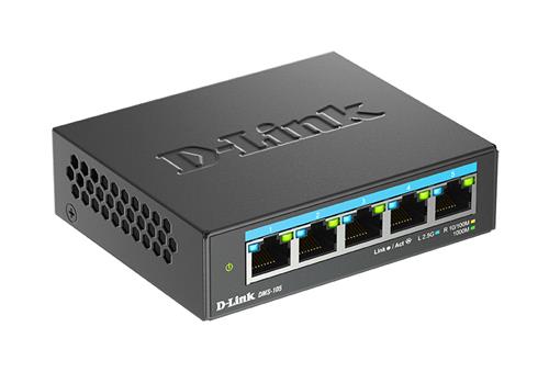5-PORT MULTIGIGABIT 2.5GBPS UNMANAGED SWITCH