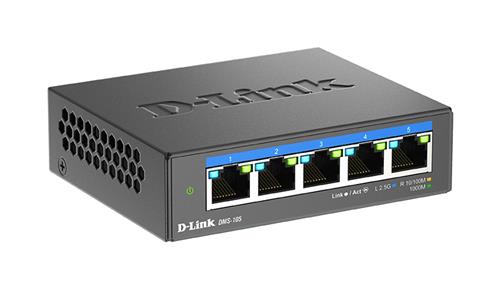 5-PORT MULTIGIGABIT 2.5GBPS UNMANAGED SWITCH