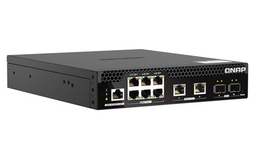 6 P 2.5GBE 2 P 10GBE SFP+ 2 P 10GBERJ45 WEBMANAGED SWITCH
