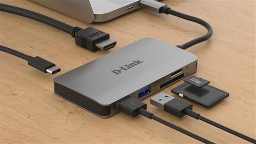 6-IN-1 USB-C HUB WITH HDMI CARD READER/POWER DELIVERY