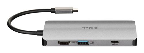 8-IN-1 USB-C HUB WITH HDMI ETHERNET/CARD READER/PDELIVERY