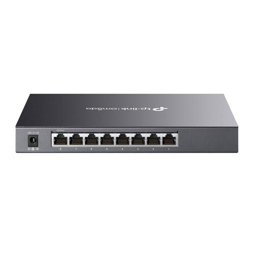 8-PORT GIGABIT SMART SWITCH DESKTOP STEEL CASE