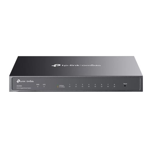 8-PORT GIGABIT SMART SWITCH DESKTOP STEEL CASE