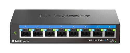 8-PORT MULTIGIGABIT 2.5GBPS UNMANAGED SWITCH
