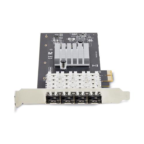 ADATTATORE ETHERNET SFP PCIE SCHEDA DI RETE SFP GBE A 4 PORTE