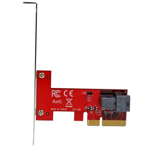 ADATTATORE PCI EXPRESS X4 A SFF-8643 PER SSD U.2 PCIE NVME