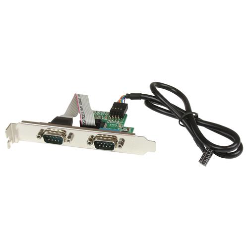 ADATTATORE USB HEADER A SERIALE 24 A 2 PORTE