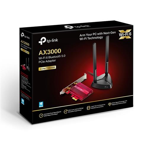AX3000 WI-FI 6 PCI EX.ADAPTER BLUETOOTH 5.0