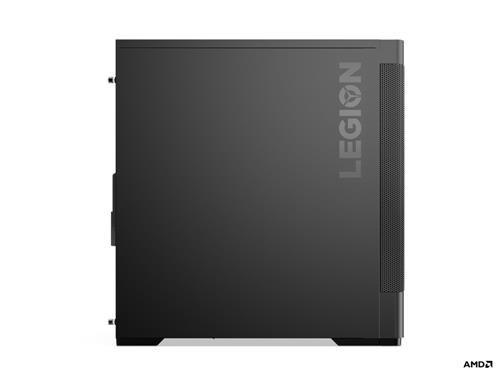 Lenovo Legion Tower 5 AMD Ryzen 7 5700G DDR4-SDRAM SSD NVIDIA GeForce RTX 3070 Ti Windows 11 Home PC Nero