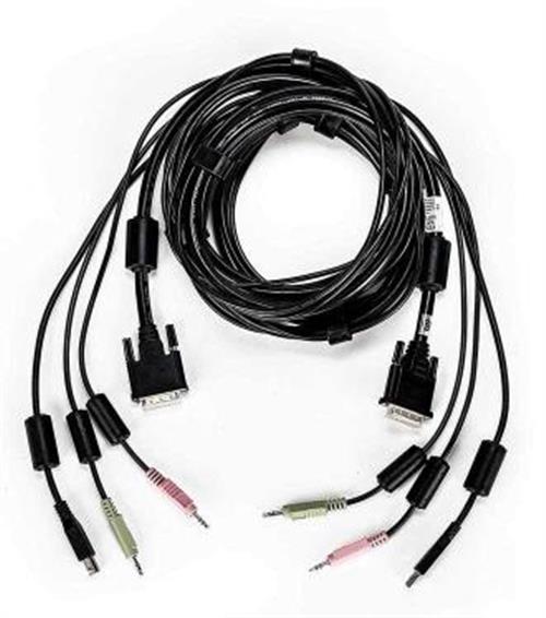CABLEASSY1 DVI I 1 USB 2 AUDIO10FT SV220 SV240