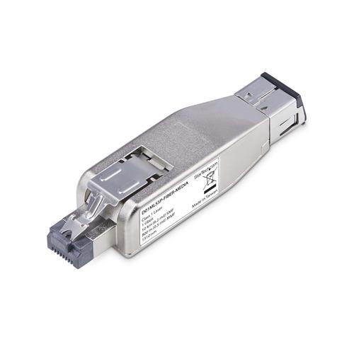 CONVERTITORE MULTIMEDIALE POE FIBRA GIGABIT A ETHERNET SMF/MMF