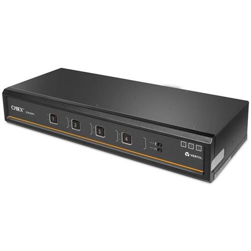 CYBEX SC UNIVERSAL DP/H SECURE KVM SWITCH 4-PORT DUAL DISPLAY W