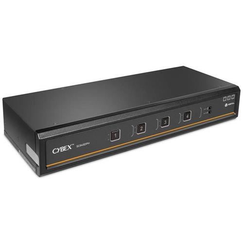 CYBEX SC UNIVERSAL DP/H SECURE KVM SWITCH 4-PORT DUAL DISPLAY W