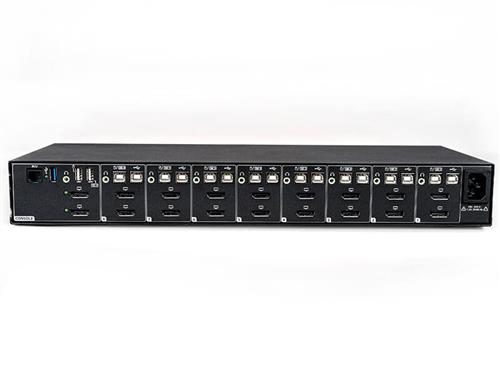CYBEX SC UNIVERSAL DP/H SECURE KVM SWITCH 8-PORT DUAL DISPLAY W