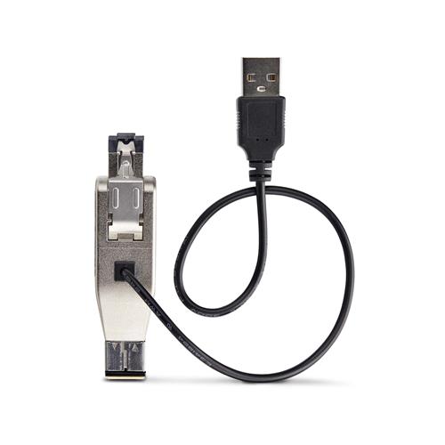 DONGLE CONVERTITORE MULTIMEDIAL FIBRA GIGABIT A ETHERNET RJ45