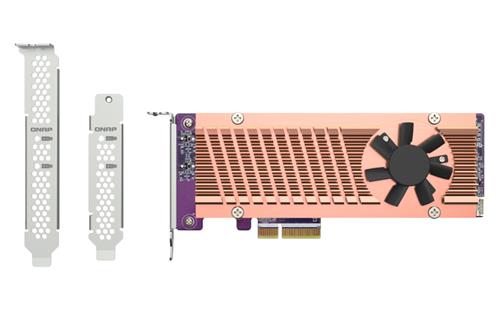 DUAL M.2 PCIE SSD EXP CARD PCIE GEN3 X4 HOST INTERFACE