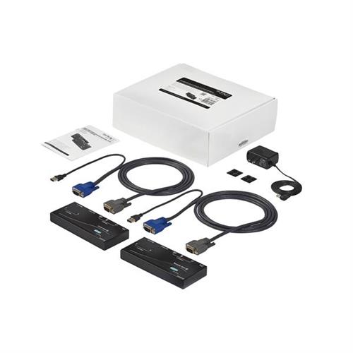 ESTENSORE CONSOLE KVM VGA USB VIA CAVO UTP CAT5 (152M)