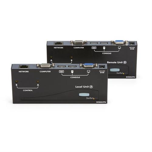 ESTENSORE CONSOLE KVM VGA USB VIA CAVO UTP CAT5 (152M)