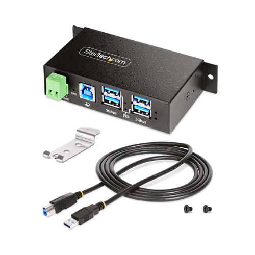 HUB USB GESTITO A 4 PORTE USB-A HUB USB 3.0/3.1/3.2 GEN 1 5GBPS