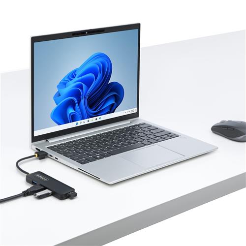 HUB USB-A A 4 PORTE 5 GBPS MINI HUB USB 3.0 MULTIPORTA