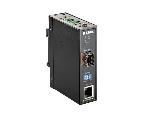 INDUSTRIAL MEDIA CONVERTER SFP SFP - 1G ETHERNET