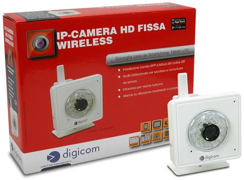 IP CAMERA WIRELESS INDOOR FISSA NIGHT AND DAY              IN