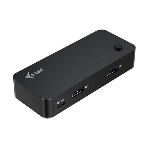 I-TEC UNIVERSAL KVM HUB 2X USB-C + 2X USB-A 3.0 PORT