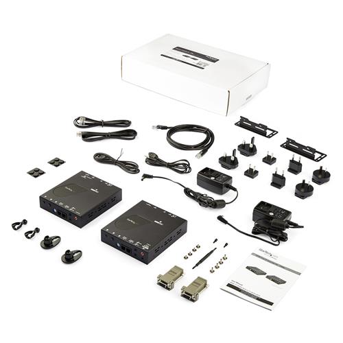 KIT EXTENDER HDMI VIA IP CON SUPPORTO VIDEO MURALE - 1080P