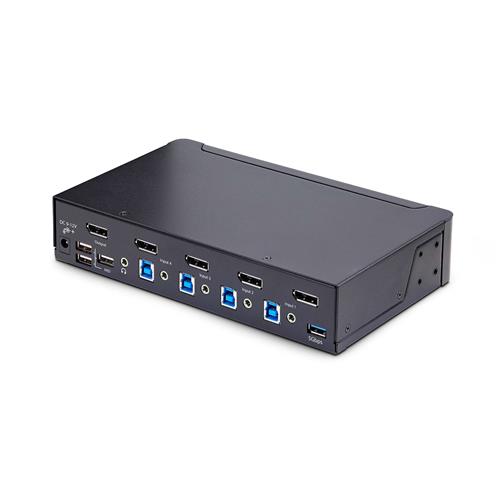KVM SWITCH DISPLAYPORT 4 PORTE 8K 60HZ HOTKEY TAA 6X USB