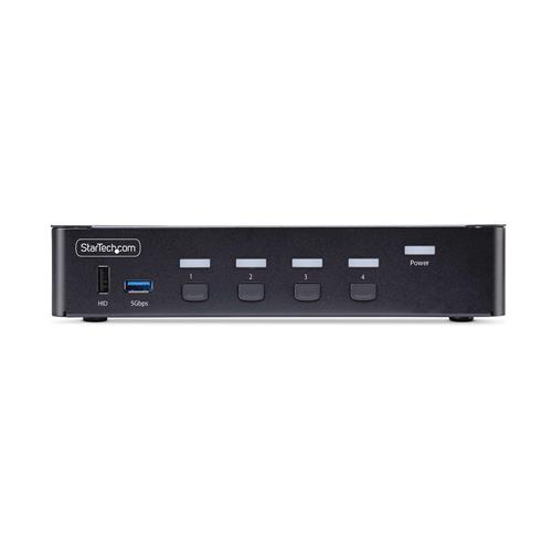 KVM SWITCH DISPLAYPORT 4 PORTE 8K 60HZ HOTKEY TAA 6X USB