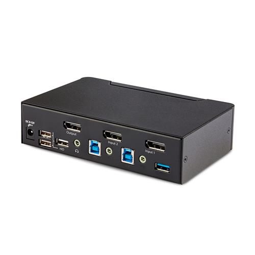 KVM SWITCH DISPLAYPORT 8K 60KZ A 2 PORTE HOT KEYS TAA
