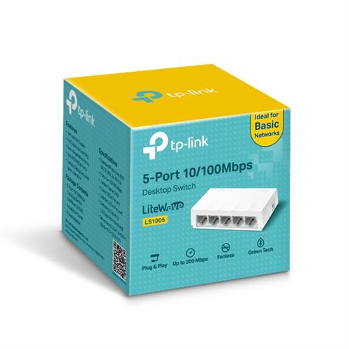 LITEWAVE 5-PORT DESKTOP SWITCH 10/100M