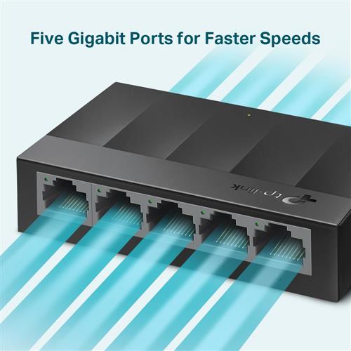LITEWAVE 5-PORT GIGABIT 5 GIGABIT RJ45 PORTS