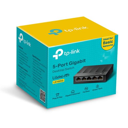 LITEWAVE 5-PORT GIGABIT 5 GIGABIT RJ45 PORTS