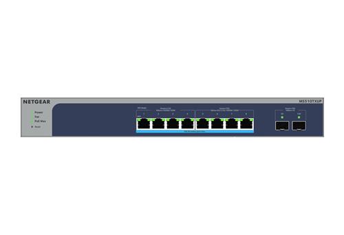 MS510TXUP 8-PORT POE++ + 2XSFP+ ULTRA60 MULTI-G/10G 295 WATT