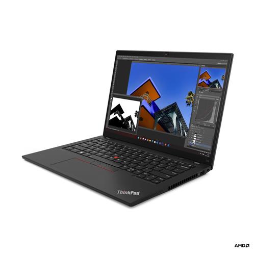 Lenovo ThinkPad T14 AMD Ryzen 5 PRO 7540U Computer portatile 35,6 cm (14) WUXGA 16 GB LPDDR5x-SDRAM 512 GB SSD Wi-Fi 6E (802.11ax) Windows 11 Pro Nero